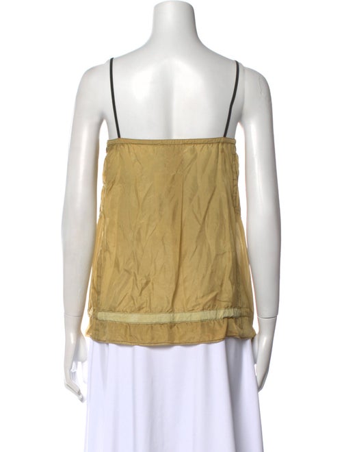 Marc Jacobs Silk Square Neckline Top