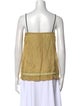 Marc Jacobs Silk Square Neckline Top