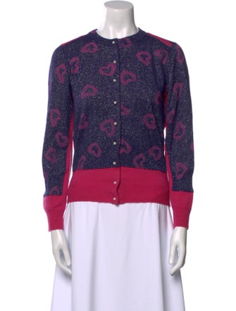 Marc by Marc Jacobs Wool Printed Sweater