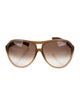 Marc Jacobs Aviator Gradient Sunglasses