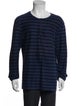 Marc Jacobs Striped Crew Neck Cardigan