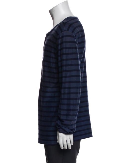 Marc Jacobs Striped Crew Neck Cardigan
