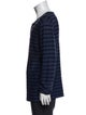 Marc Jacobs Striped Crew Neck Cardigan