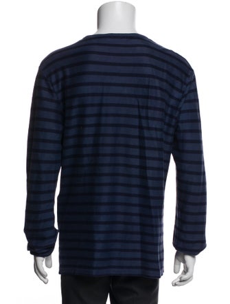 Marc Jacobs Striped Crew Neck Cardigan