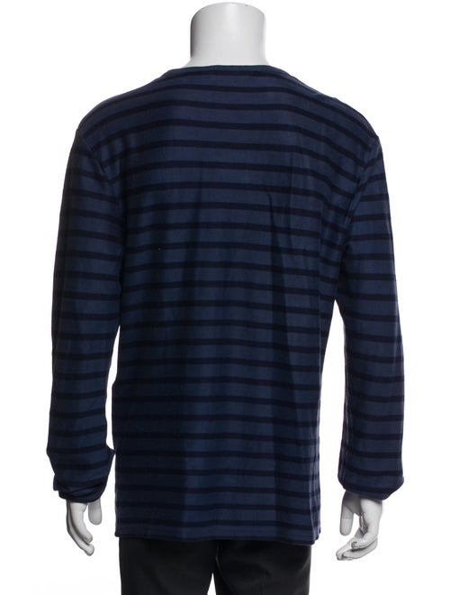 Marc Jacobs Striped Crew Neck Cardigan