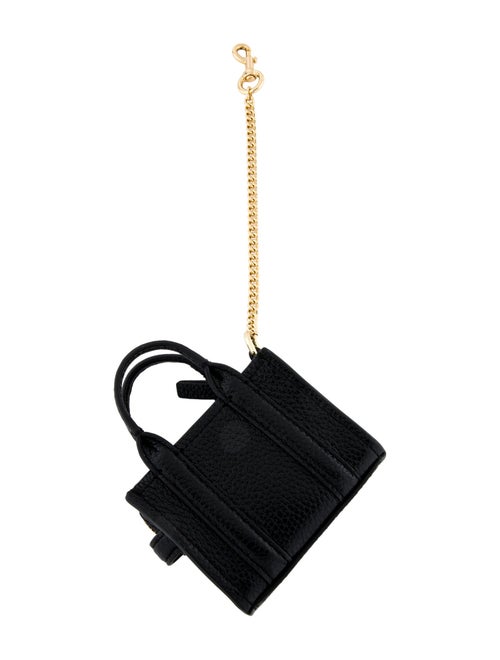 Marc Jacobs Printed Leather Keychain