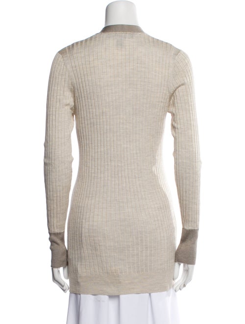 Marc Jacobs Silk Colorblock Pattern Sweater