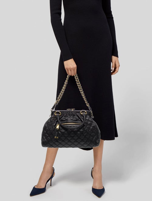 Marc Jacobs Quilted Top Handle Bag