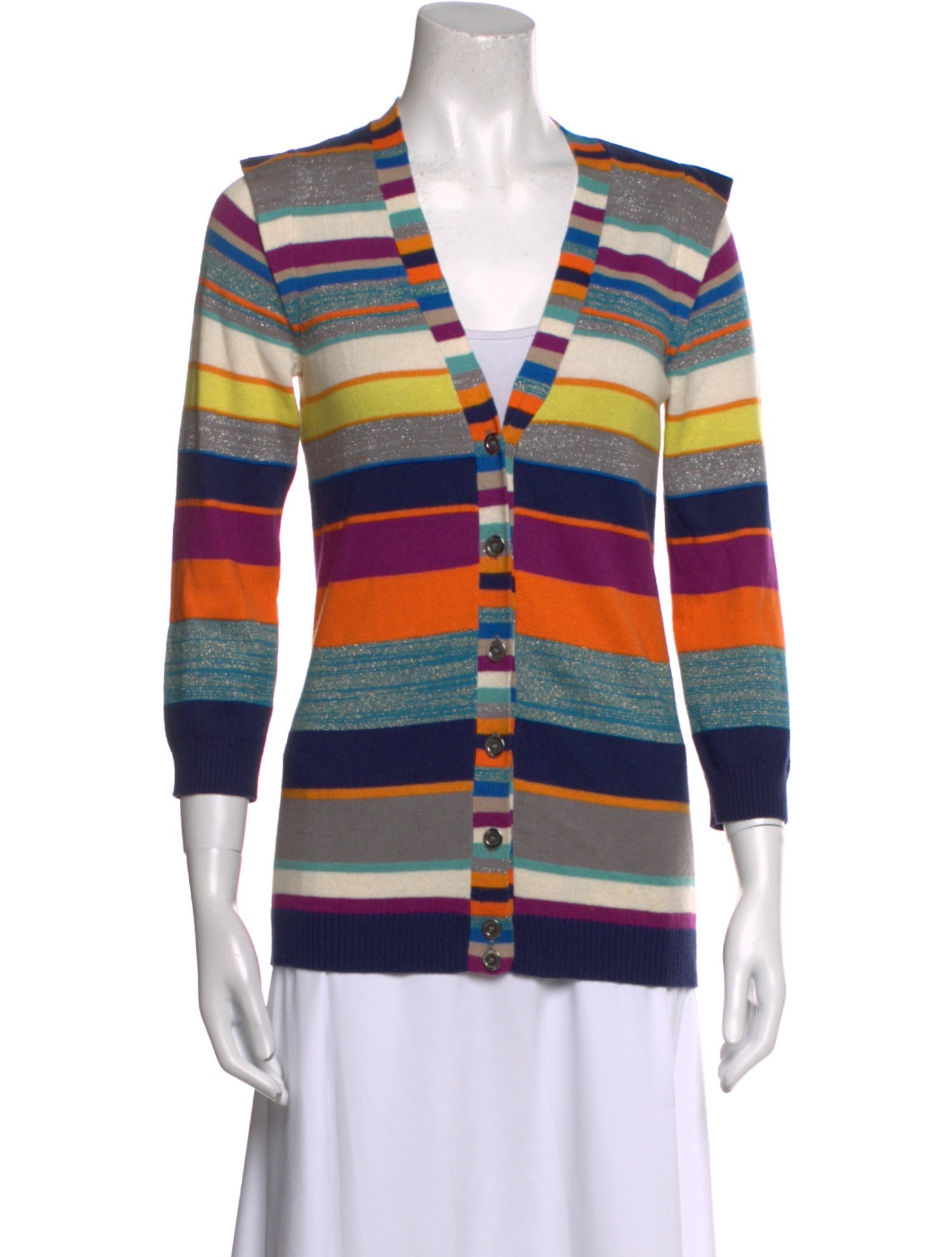 Marc Jacobs Cashmere Striped Sweater