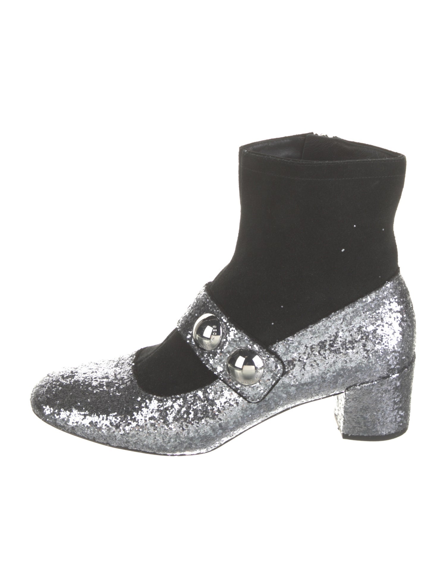 Marc Jacobs Glitter Glitter Accents Boots