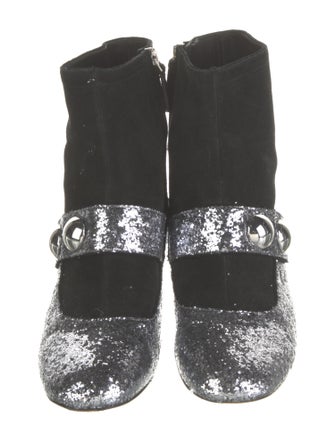 Marc Jacobs Glitter Glitter Accents Boots