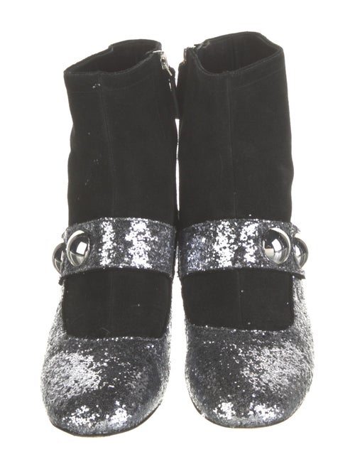 Marc Jacobs Glitter Glitter Accents Boots