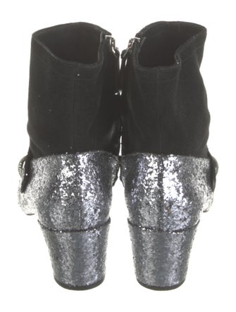 Marc Jacobs Glitter Glitter Accents Boots