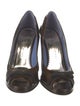 Marc Jacobs Patent Leather Bow Accents Pumps