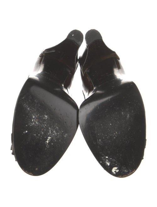 Marc Jacobs Patent Leather Bow Accents Pumps