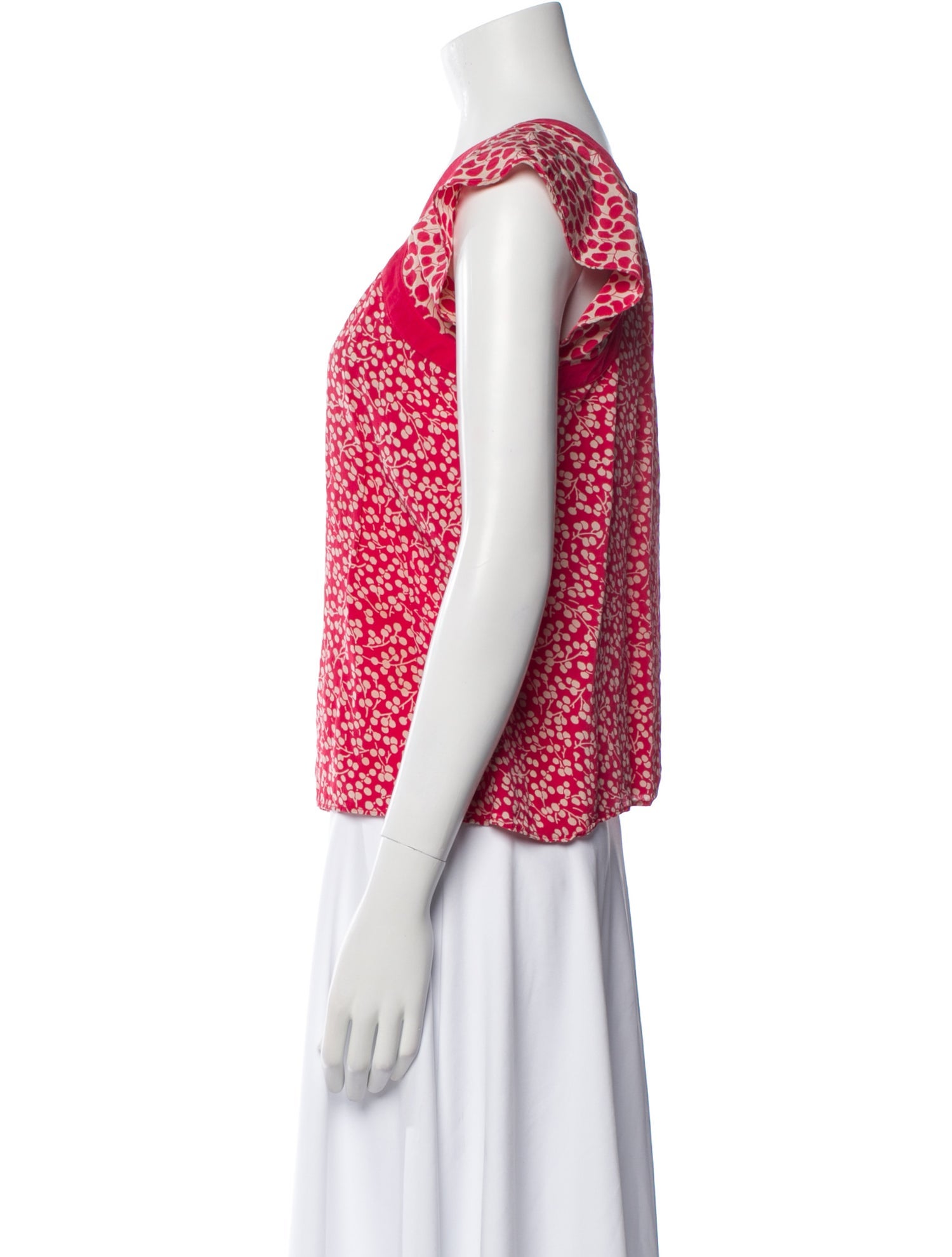 Marc Jacobs Silk Printed Top