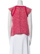 Marc Jacobs Silk Printed Top