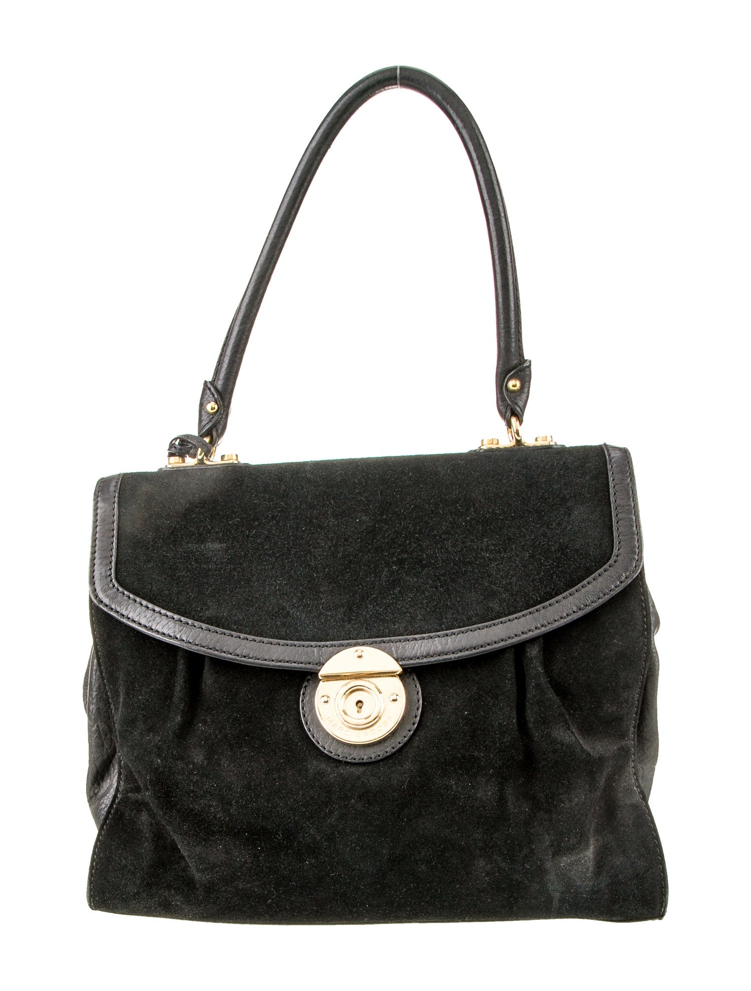 Marc Jacobs Suede Top Handle Bag