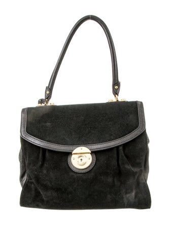 Marc Jacobs Suede Top Handle Bag