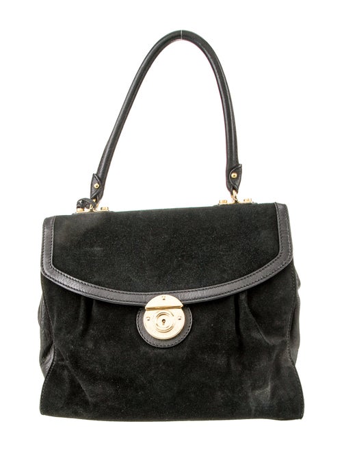 Marc Jacobs Suede Top Handle Bag