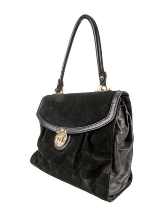 Marc Jacobs Suede Top Handle Bag