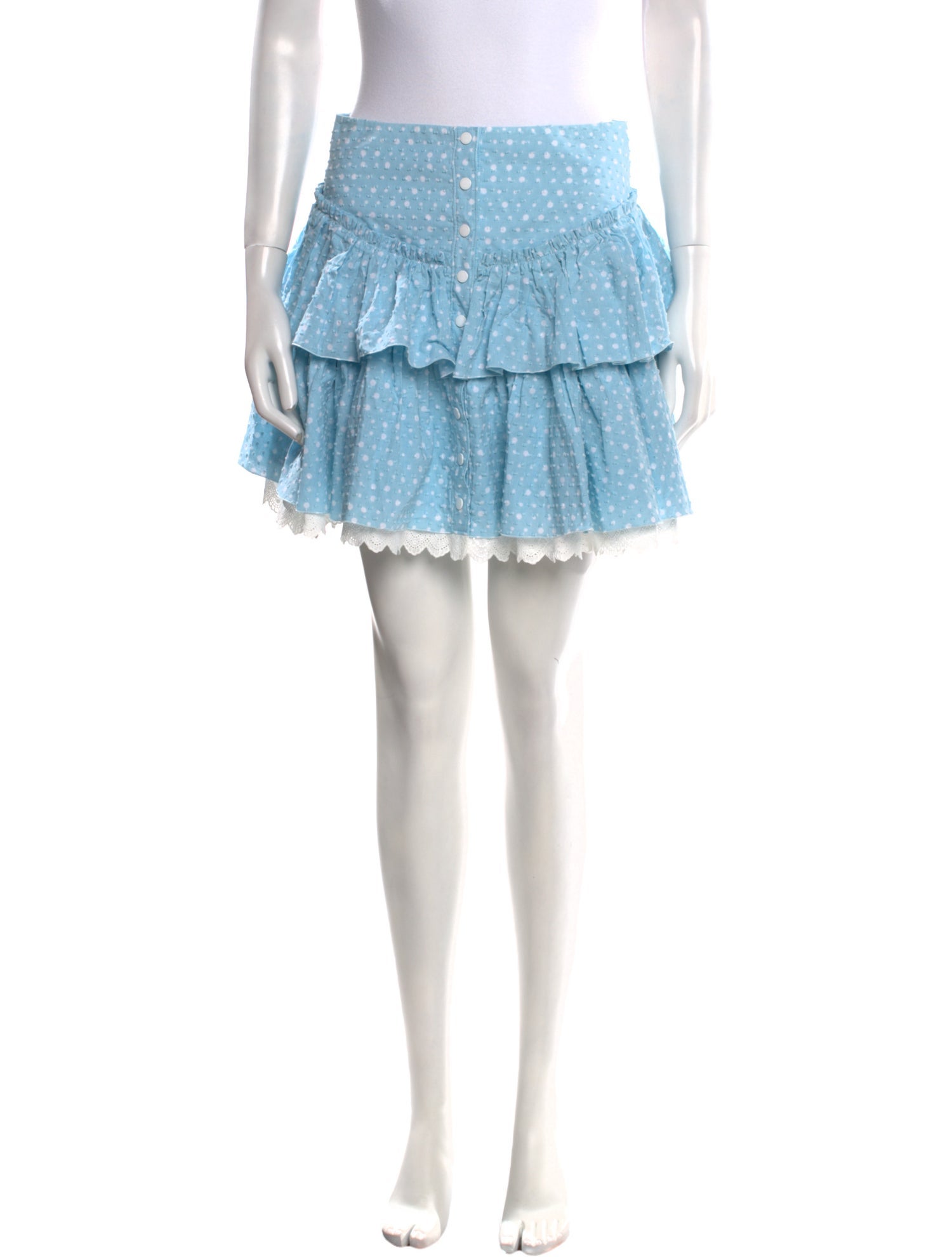 Marc Jacobs Polka Dot Print Mini Skirt