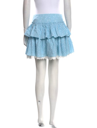 Marc Jacobs Polka Dot Print Mini Skirt