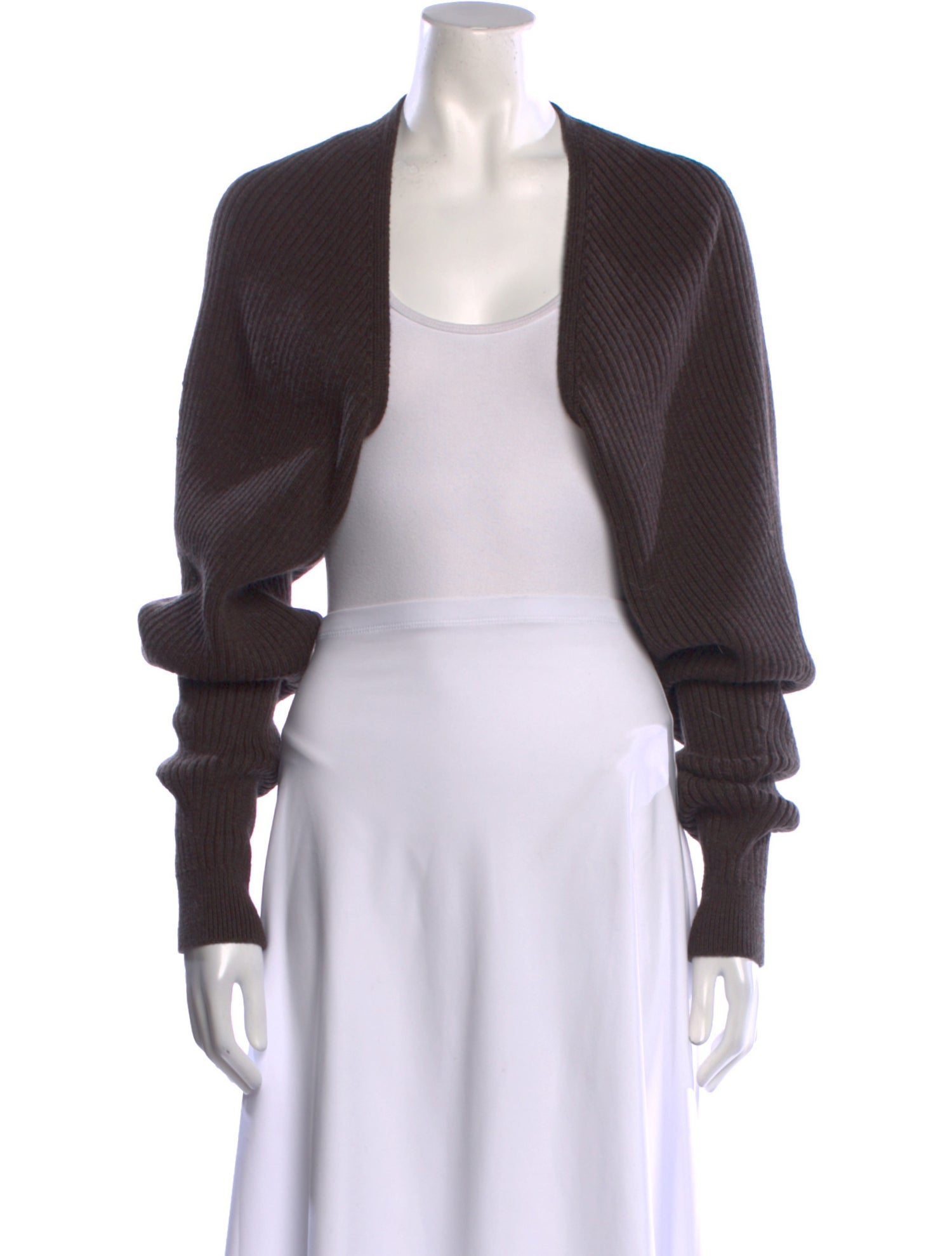 Marc Jacobs Wool Open Front Sweater