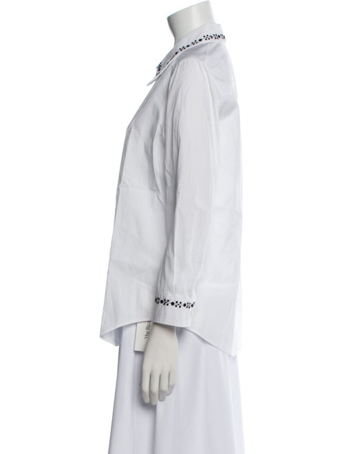 Marc Jacobs Three-Quarter Sleeve Button-Up Top