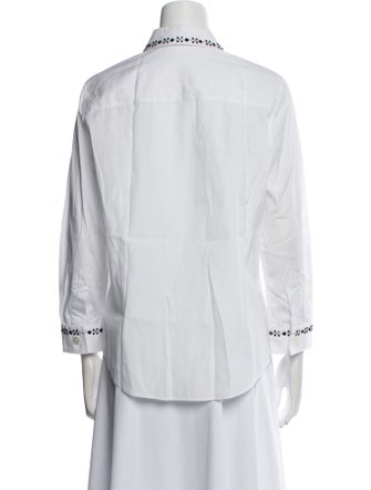 Marc Jacobs Three-Quarter Sleeve Button-Up Top