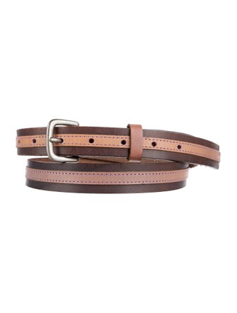 Marc Jacobs Skinny Leather Belt