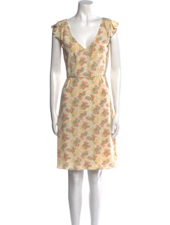 Marc Jacobs Silk Knee-Length Dress