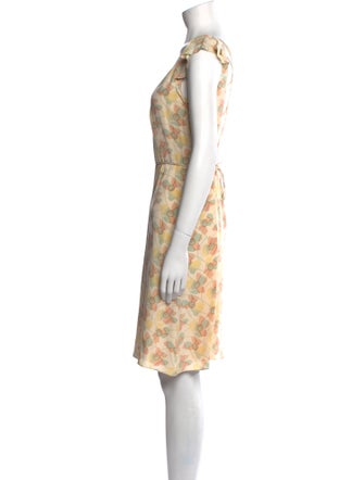 Marc Jacobs Silk Knee-Length Dress