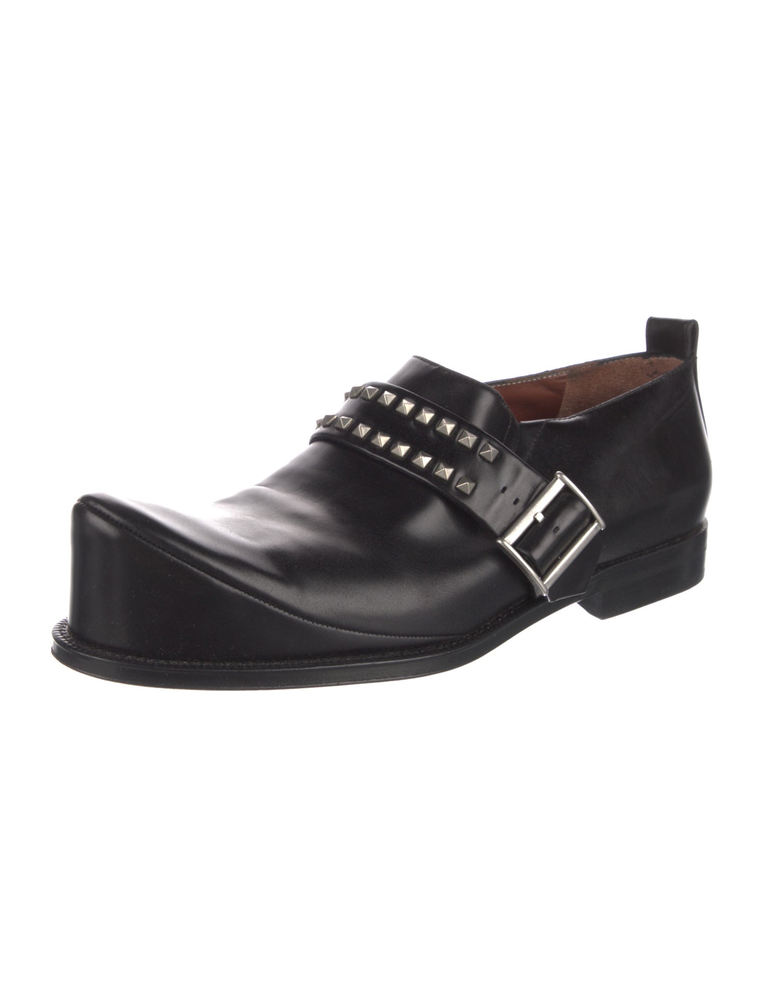 Marc Jacobs Leather Studded Accents Oxfords