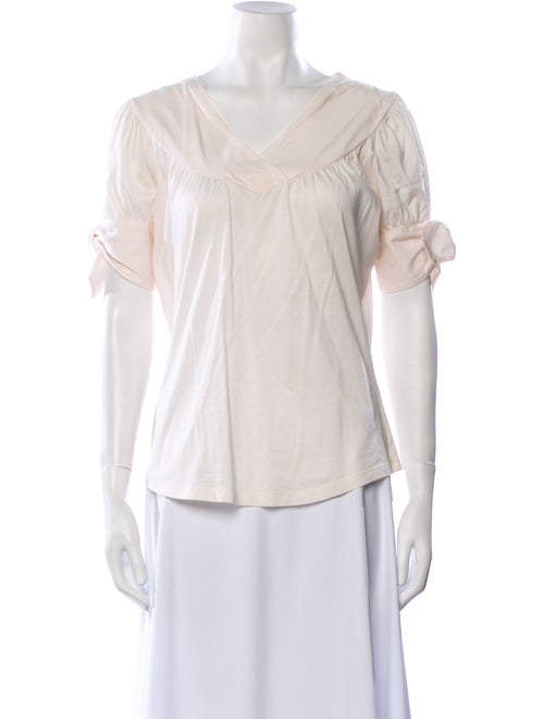 Marc Jacobs V-Neck Short Sleeve Blouse