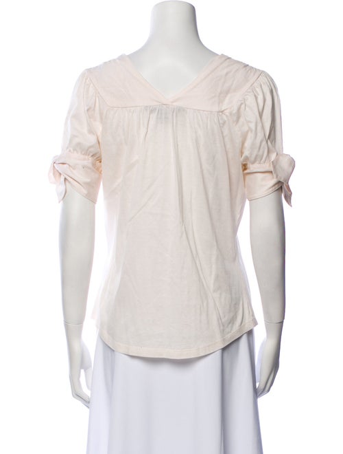 Marc Jacobs V-Neck Short Sleeve Blouse