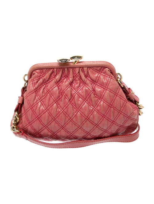 Marc Jacobs Embossed Leather Crossbody Bag