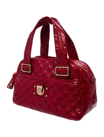 Marc Jacobs Patent Leather Top Handle Bag