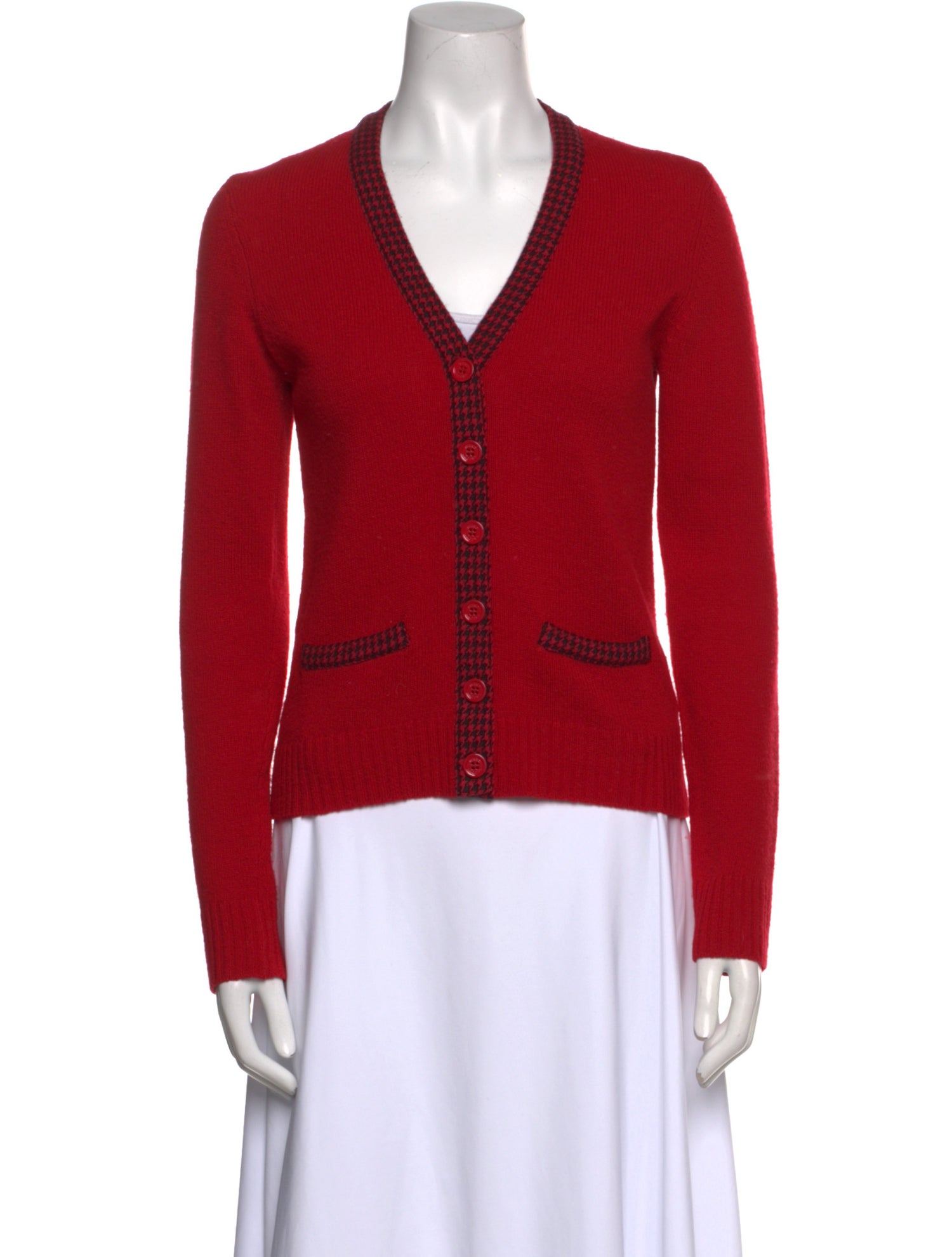 Marc Jacobs Lambswool V-Neck Sweater