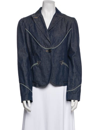 Marc Jacobs Striped Denim Jacket