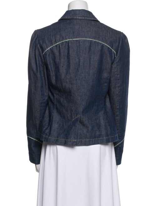 Marc Jacobs Striped Denim Jacket