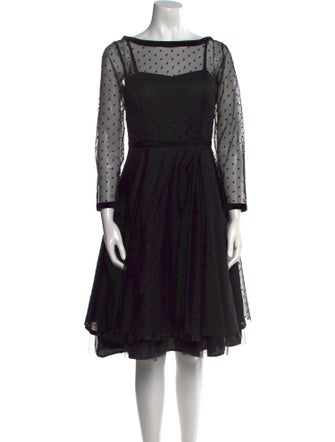 Marc Jacobs Silk Knee-Length Dress