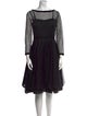 Marc Jacobs Silk Knee-Length Dress