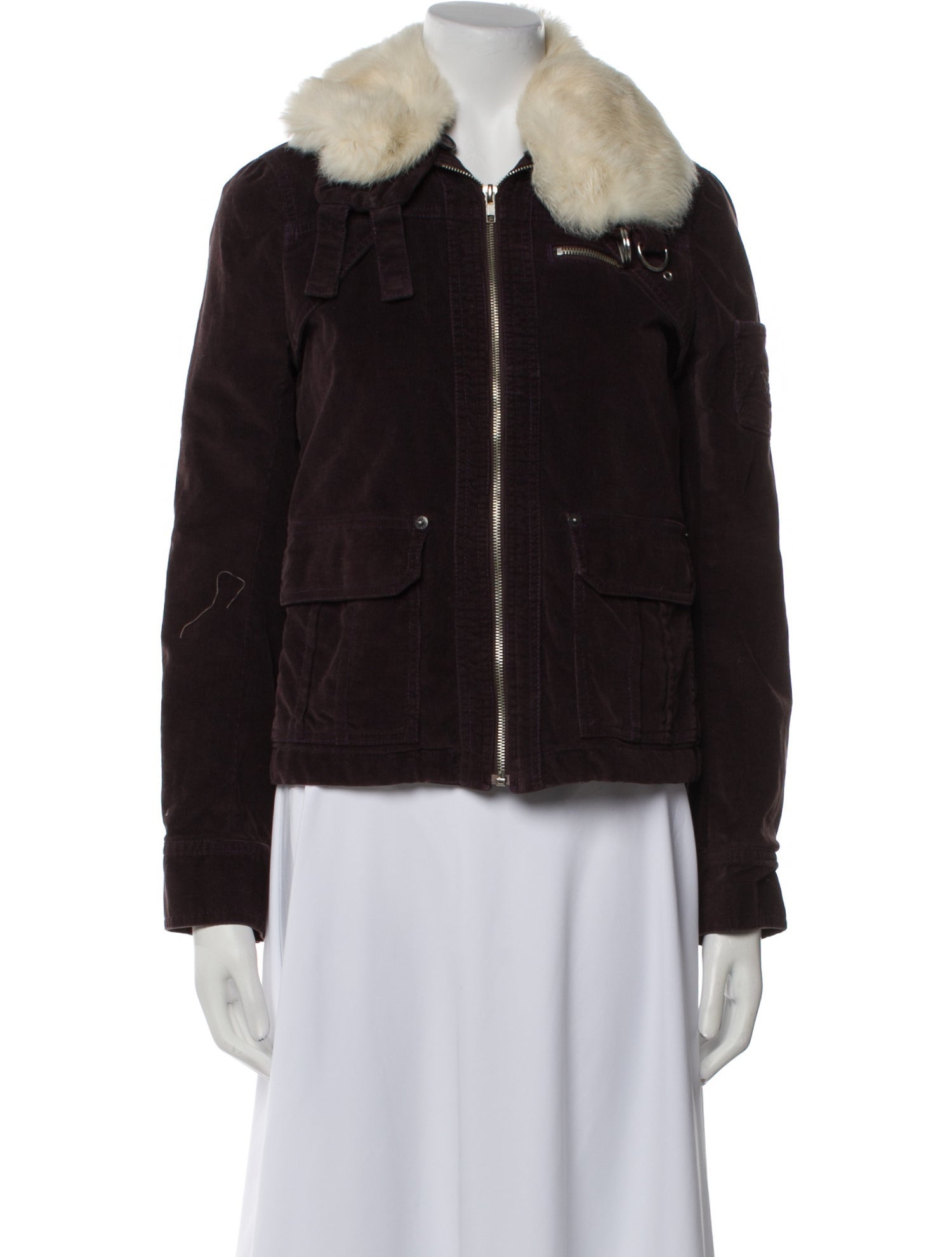 Marc Jacobs Faux Fur Jacket