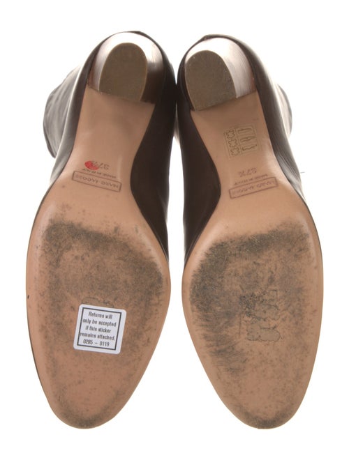 Marc Jacobs Leather Lace-Up Boots