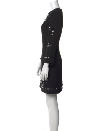 Marc Jacobs Crew Neck Midi Length Dress