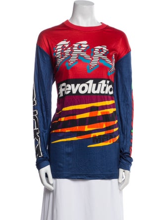 Marc Jacobs Graphic Print Crew Neck T-Shirt