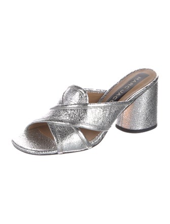Marc Jacobs Leather Slides