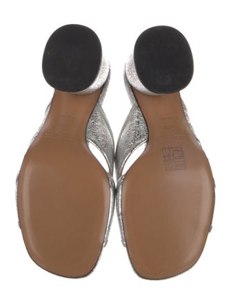 Marc Jacobs Leather Slides