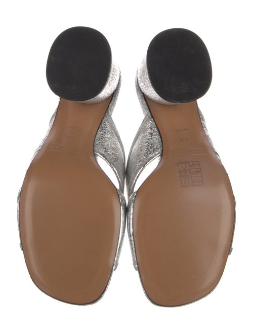 Marc Jacobs Leather Slides